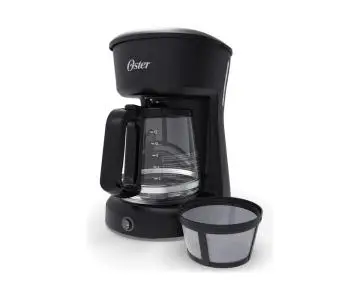 Cafetera Oster 12 Tazas Con Filtro Permanente 900w